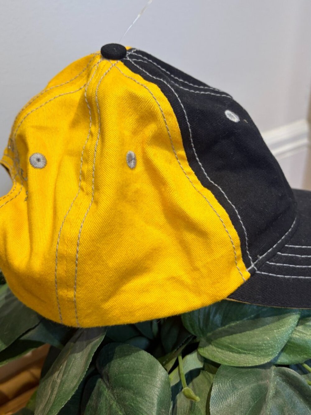 Harry Potter Hufflepuff Hat Wizarding World of Harry Potter Snapback Cotton - Picture 5 of 7